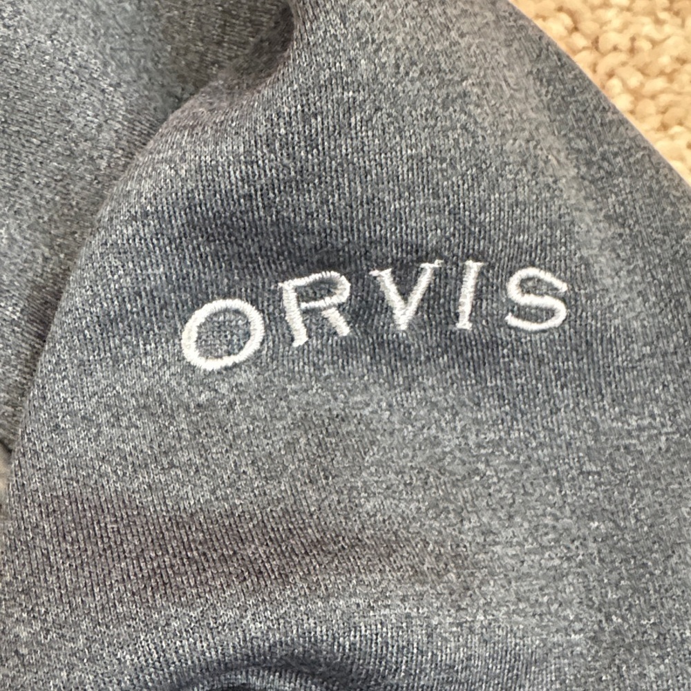 Orvis Men's Charcoal and Black Lightweight Jacket - Picture 4 of 4